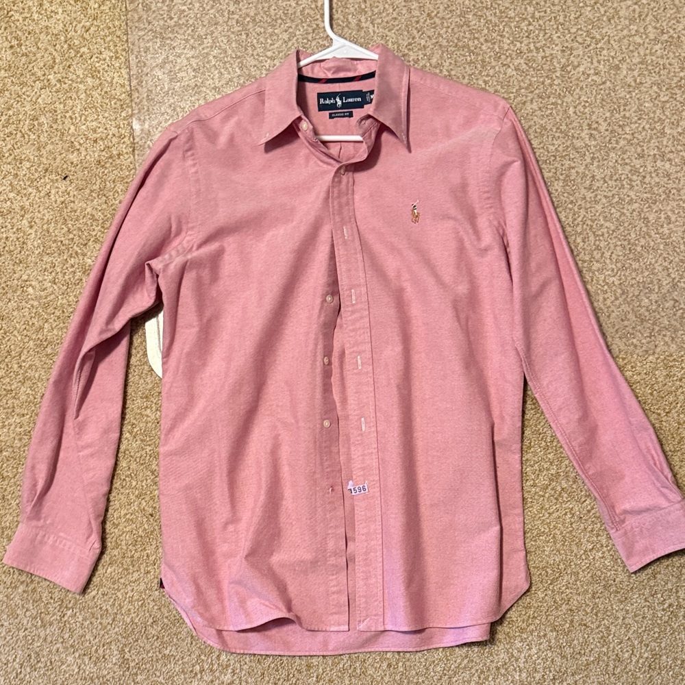 Ralph Lauren Men's Button-Down Shirt in Pink